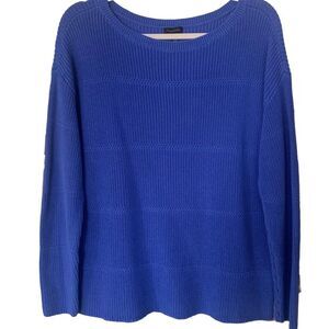 Talbots Scoop neck Sweater Pima Cotto. Large